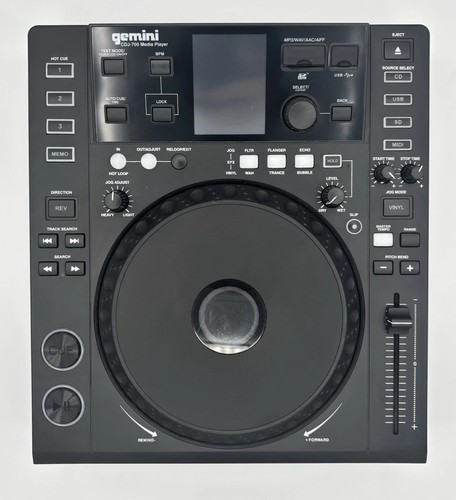 Gemini cdj 700 media player - gemini, cdj-700