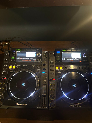 Pair pioneer cdj - pair, cdj-2000