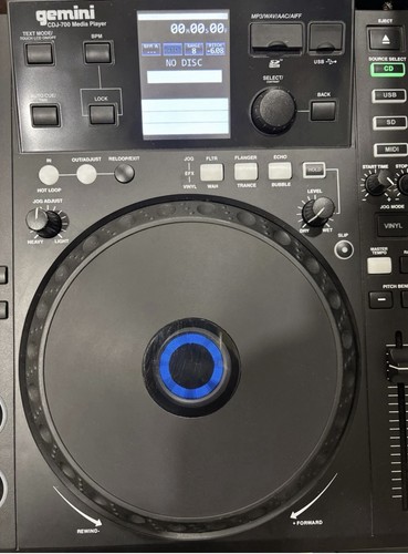 Gemini cdj 700 media player - media,